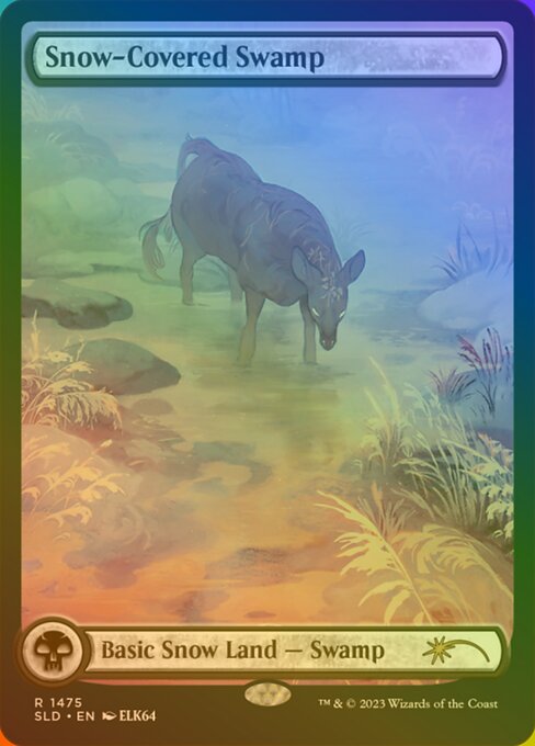 Snow-Covered Swamp card image