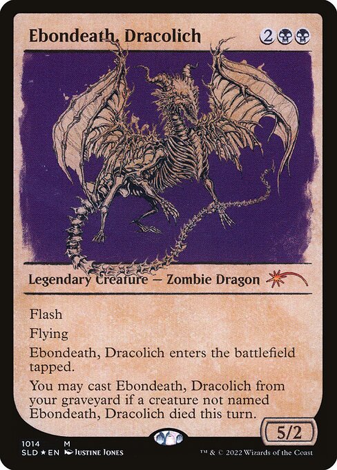 Ebondeath, Dracolich card image