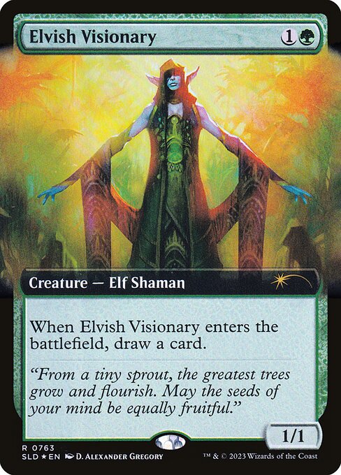Elvish Visionary card image