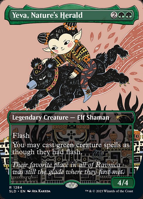 Yeva, Nature's Herald card image
