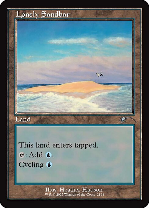 Lonely Sandbar SLD #2161