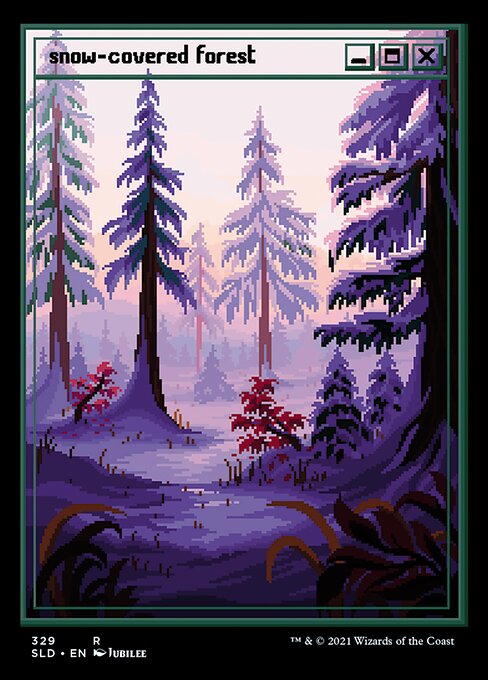 Snow-Covered Forest SLD #329