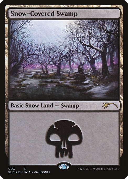 Snow-Covered Swamp SLD #3