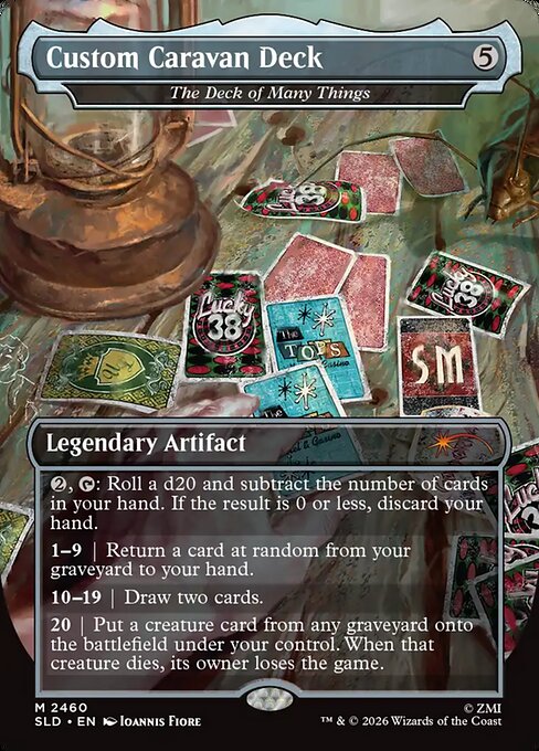 The Deck of Many Things card image