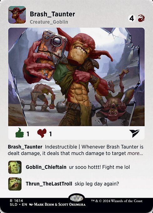 Brash Taunter card image
